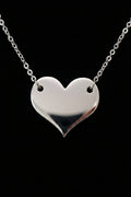 Heart Necklace — Srebro 925